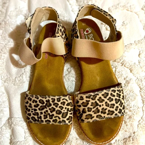 skechers animal print sandals
